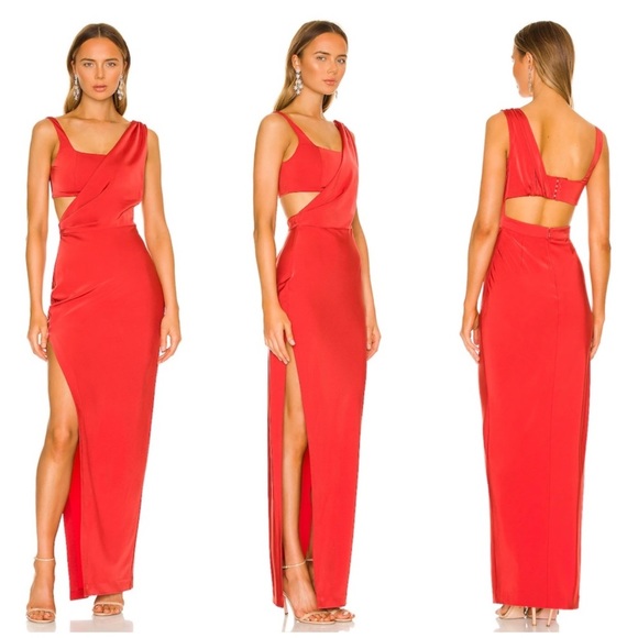 NBD Dresses & Skirts - NBD Andrei Gown in Red Size XS